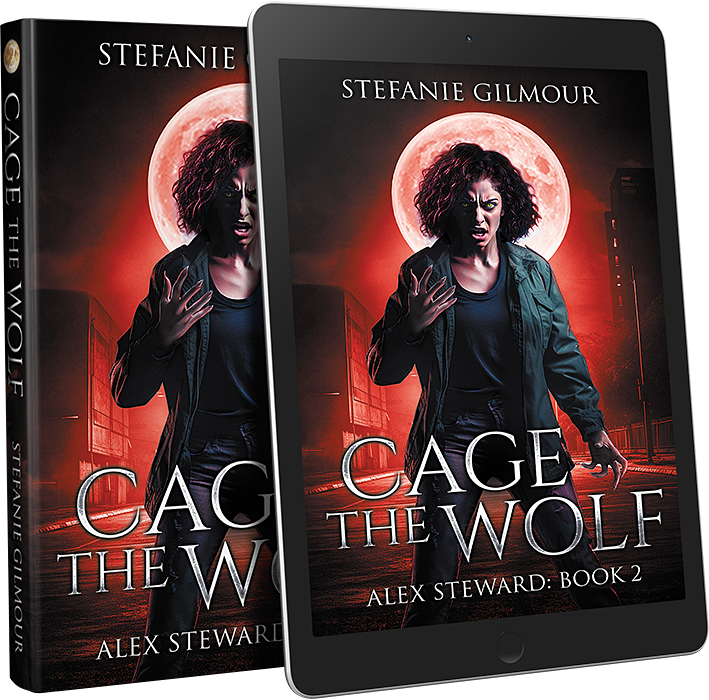 Cage the Wolf hardcover and E-book